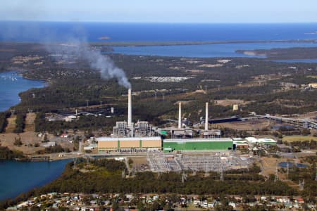 Aerial Image of VALES POINT POWER STATION