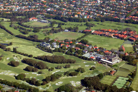 Aerial Image of ROYAL SYDNEY GOLF COURSE