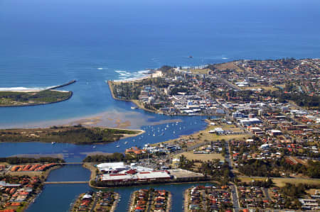 Aerial Image of EAST OVER PORT MACQUARIE