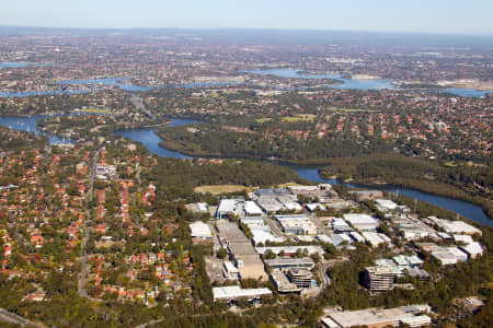 Aerial Image of SOUTH OVER LANE COVE