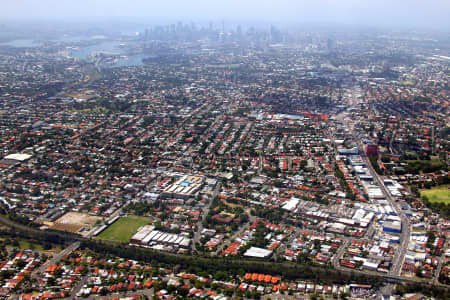 Aerial Image of LEICHARDT TO THE CITY