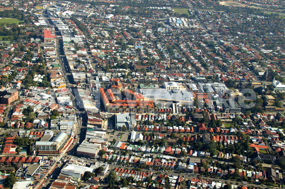 Aerial Image of West over Parramatta Road