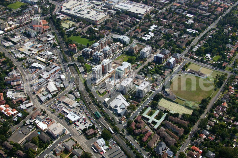 Aerial Image of Waitara and Hornsby