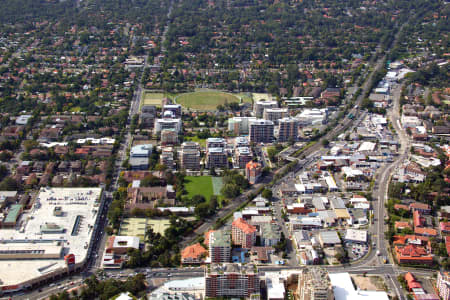 Aerial Image of HORNSBY AND WAITARA