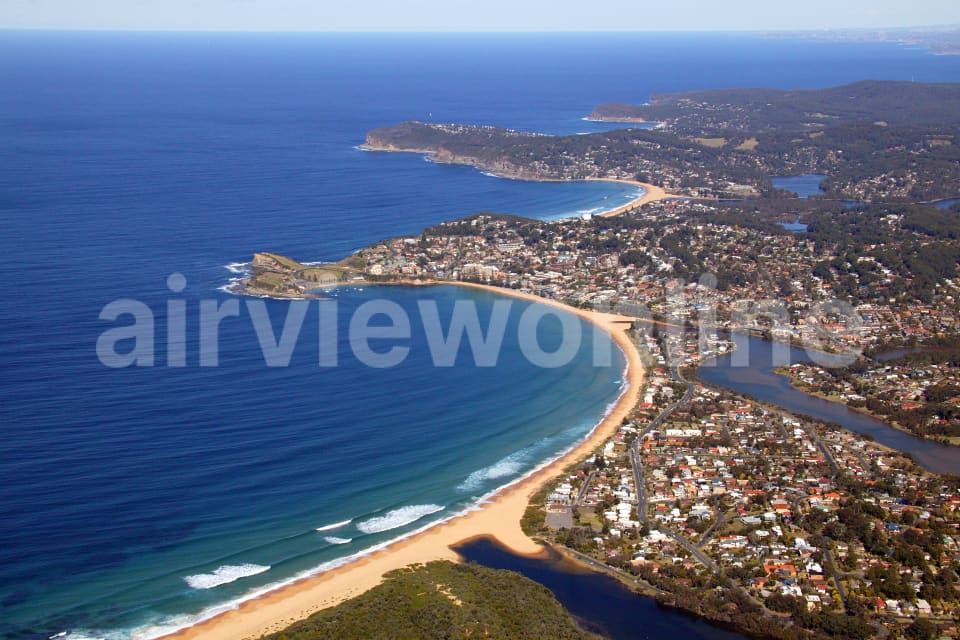 Aerial Image of Wamberal and Terrigal