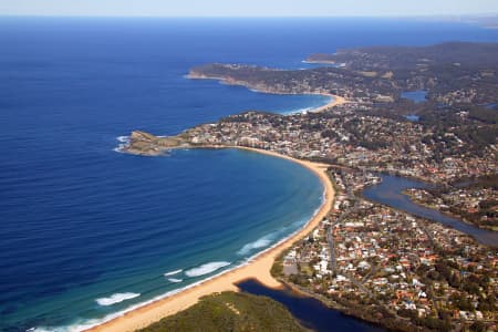 Aerial Image of WAMBERAL AND TERRIGAL