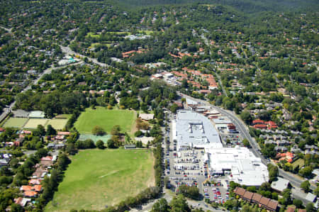 Aerial Image of ST IVES SHOPPING CENTRE