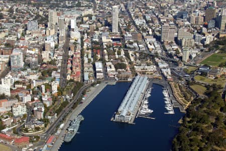 Aerial Image of WOOLLOOMOOLOO AND POTTS POINT