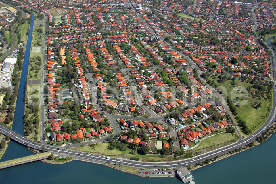Aerial Image of Dobroyd Point and Haberfield