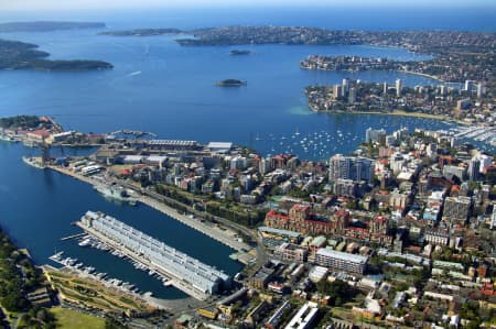 Aerial Image of EAST OVER WOOLLOOMOOLOO BAY