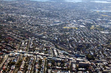 Aerial Image of NORTH WEST OVER NEWTON & ENMORE