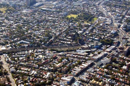 Aerial Image of ENMORE AND NEWTOWN