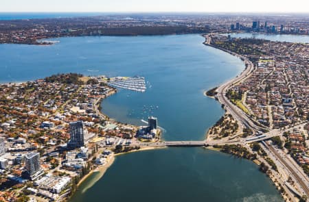 Aerial Image of CANNING BRIDGE