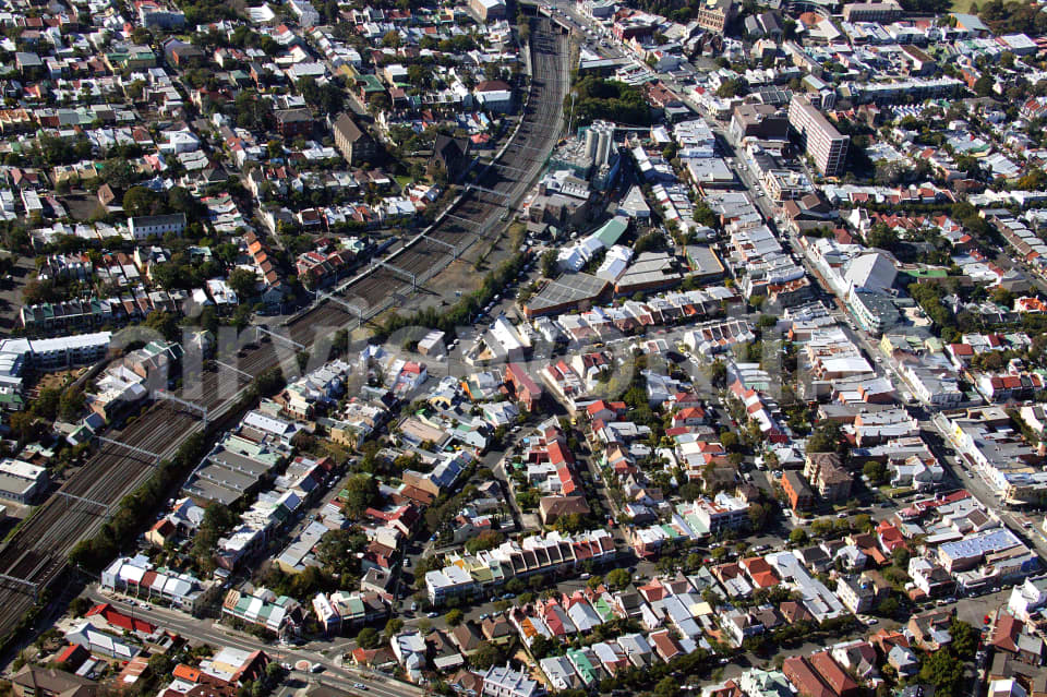 Aerial Image of East over Enmore