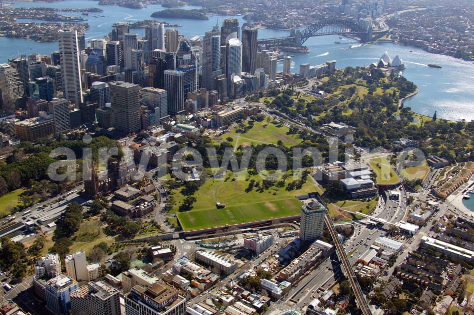 Aerial Image of East Sydney to CBD