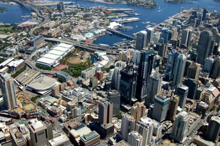 Aerial Image of HAYMARKET TO PYRMONT