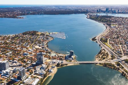 Aerial Image of CANNING BRIDGE
