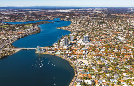 Aerial Image of CANNING BRIDGE