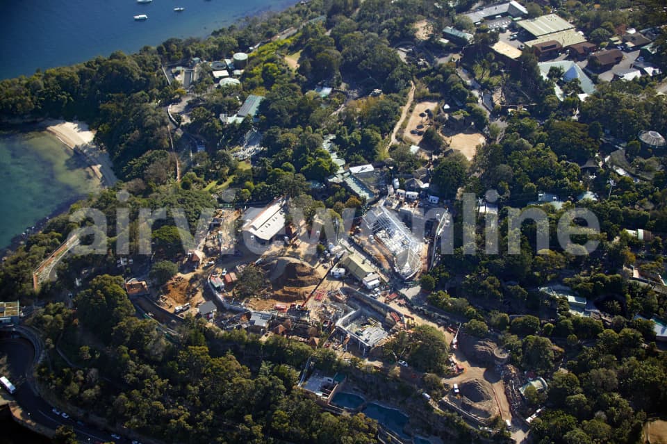 Aerial Image of Taronga Zoo