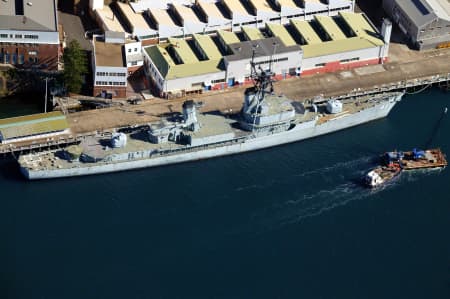 Aerial Image of HMAS BRISBANE