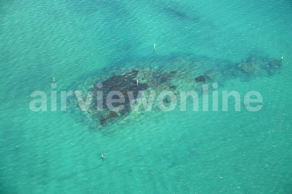 Aerial Image of Sow & Pigs Reef