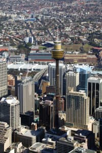 Aerial Image of CENTRE OF SYDNEY