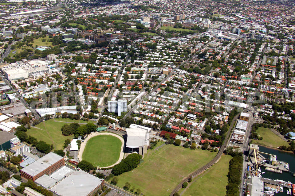 Aerial Image of Wentworth Park