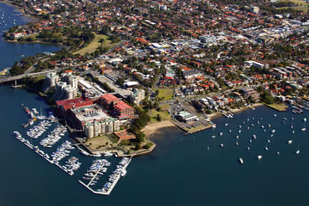 Aerial Image of BIRKENHEAD POINT.
