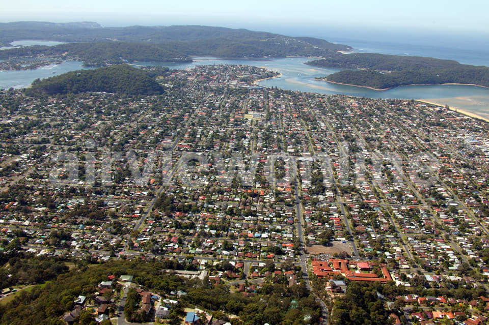 Aerial Image of East over Umina