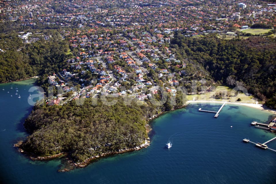Aerial Image of Chowder Head and Clifton Gardens