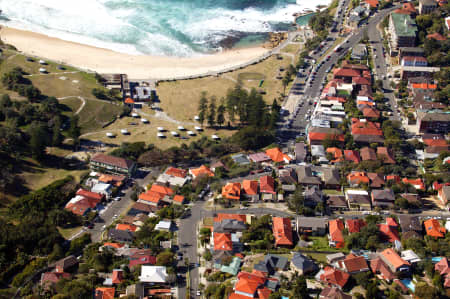 Aerial Image of BRONTE PARK AND BEACH.