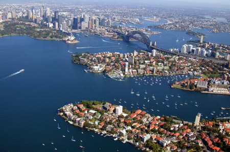 Aerial Image of KURRABA POINT AND NEUTRAL BAY