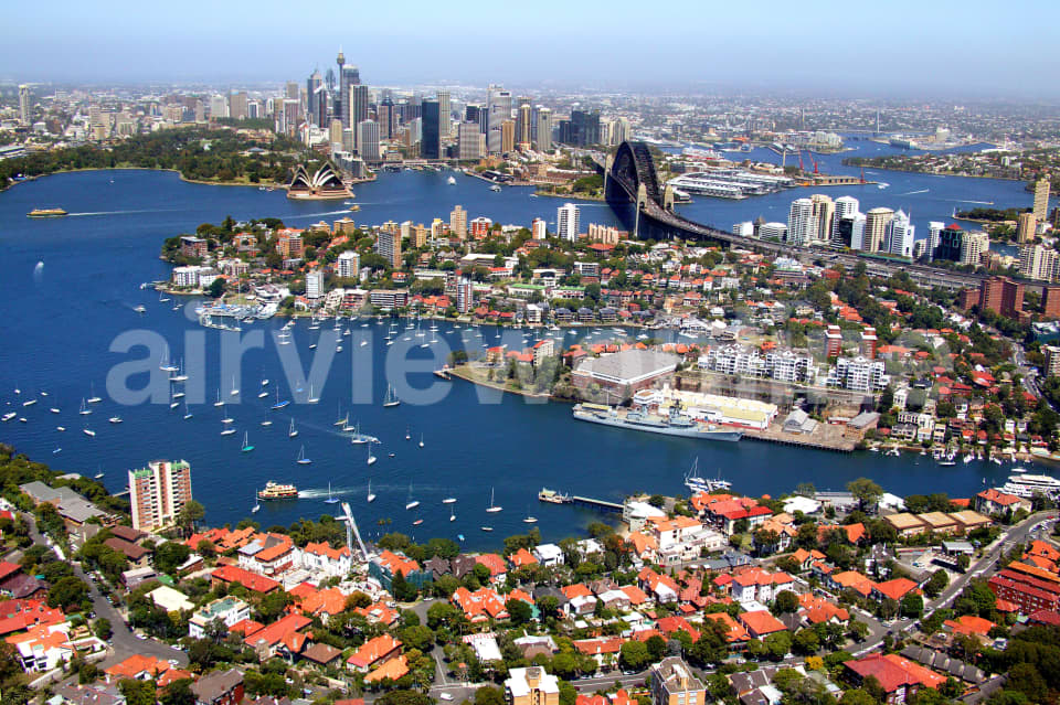 Aerial Image of Neutral Bay and Kirribilli