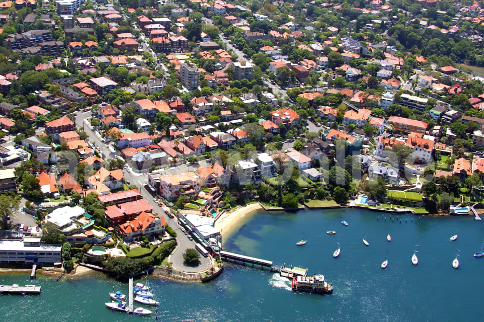 Aerial Image of Neutral Bay Wharf