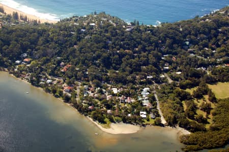 Aerial Image of CAREEL BAY TO WHALE BEACH