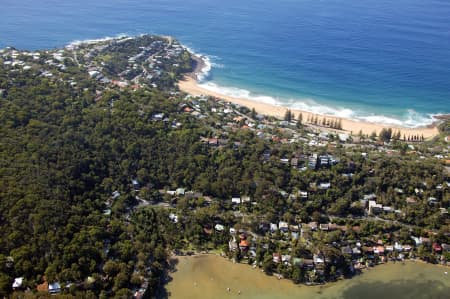 Aerial Image of WHALE BEACH