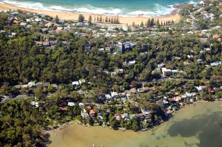 Aerial Image of WHALE BEACH