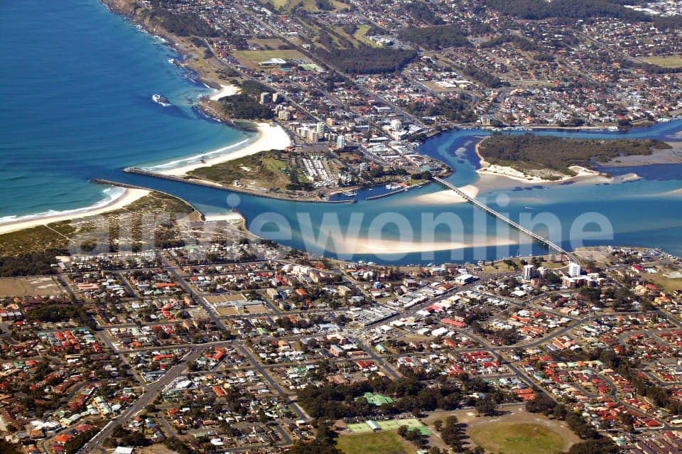 Aerial Image of Tuncurry and Forster