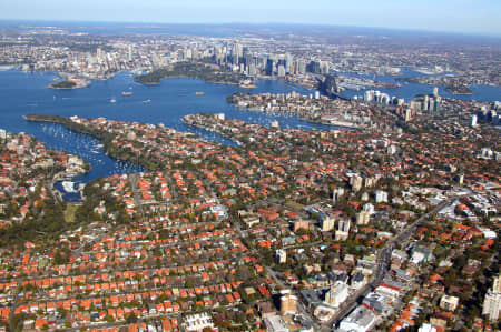 Aerial Image of CREMORNE JUNCTION