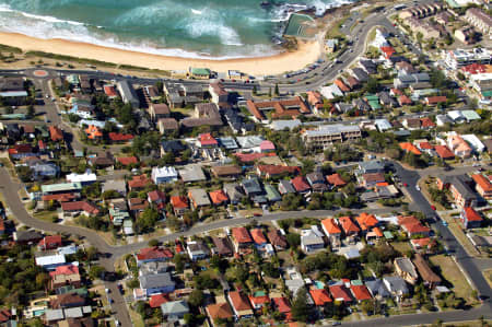 Aerial Image of SOUTH CURL CURL BEACH