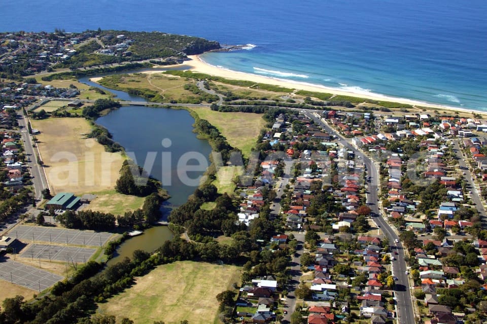 Aerial Image of East over Curl Curl