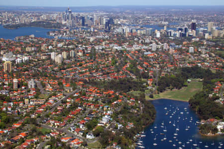 Aerial Image of CAMMERAY AND CREMORNE