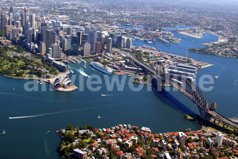 Aerial Image of Kirribiili to Sydney
