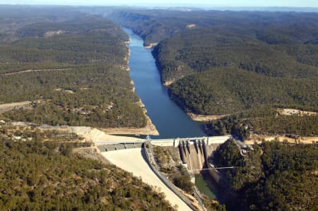 Aerial Image of WARRAGAMBA DAM