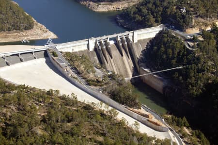 Aerial Image of WARRAGAMBA DAM