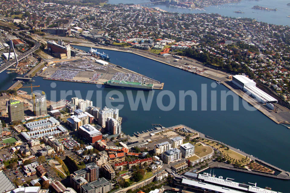 Aerial Image of Pyrmont to White Bay