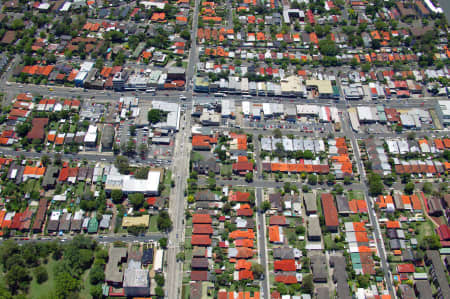 Aerial Image of LYONS ROAD AND VICTORIA STREET.