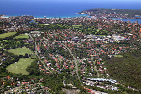Aerial Image of EAST FROM MANLY VALE