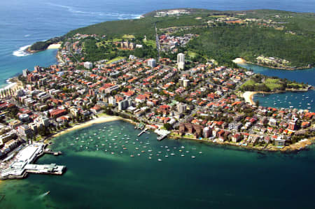 Aerial Image of MANLY COVE AND EASTERN HILL