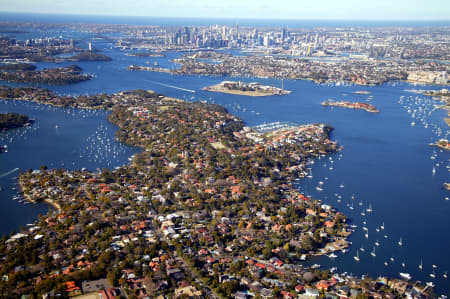 Aerial Image of HUNTERS HILL